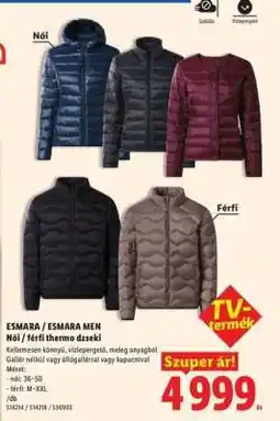 Lidl ESMARA / ESMARA MEN ajánlat