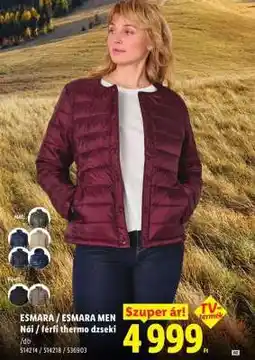 Lidl ESMARA / ESMARA MEN ajánlat