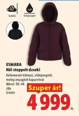 Lidl ESMARA ajánlat