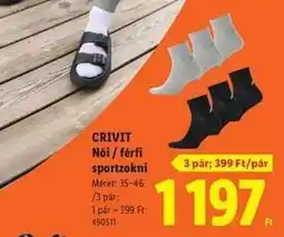 Lidl CRIVIT ajánlat