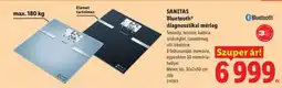 Lidl SANITAS Bluetooth diagnosztikai mérleg ajánlat