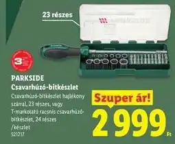 Lidl PARKSIDE Csavarhúzó-bitkészlet ajánlat