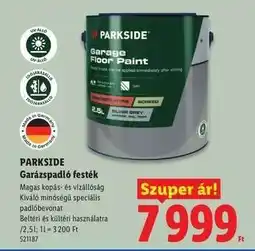 Lidl PARKSIDE Garázspadló festék ajánlat