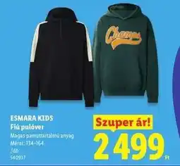 Lidl ESMARA KIDS ajánlat