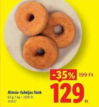 Almás-fahéjas fánk
