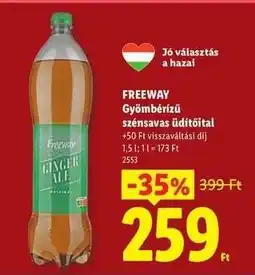 Lidl FREEWAY ajánlat