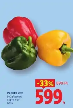 Lidl Paprika mix ajánlat