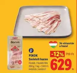 Lidl PIKOK Szeletelt bacon ajánlat
