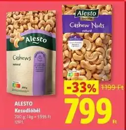 Lidl Alesto Kesudióbél ajánlat