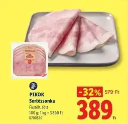 Lidl PIKOK Sertéssonka ajánlat