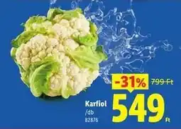Lidl Karfiol ajánlat