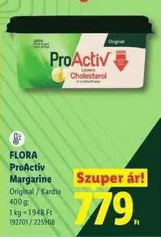 Lidl FLORA ProActiv Margarine ajánlat