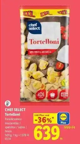 Lidl CHEF SELECT Tortelloni ajánlat