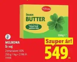 Lidl Milbona Ír vaj ajánlat