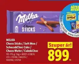 Lidl MILKA ajánlat