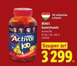 Lidl BÉRES Gumivitamin ajánlat
