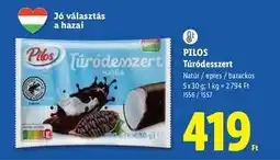 Lidl PILOS Túródesszert ajánlat