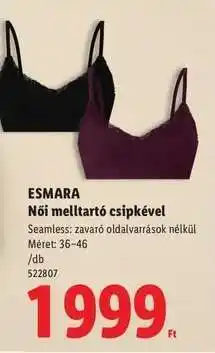 Lidl ESMARA ajánlat