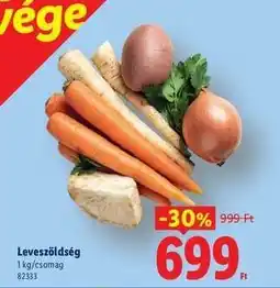 Lidl Leveszöldség ajánlat