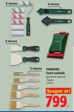 Lidl Parkside Festő eszközök ajánlat