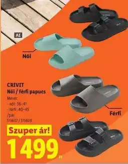 Lidl CRIVIT ajánlat
