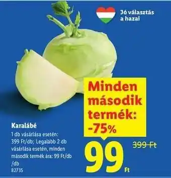 Lidl Karalábé ajánlat