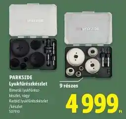Lidl PARKSIDE Lyukfűrészkészlet ajánlat