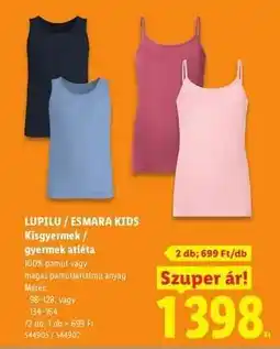 Lidl LUPILU / ESMARA KIDS ajánlat