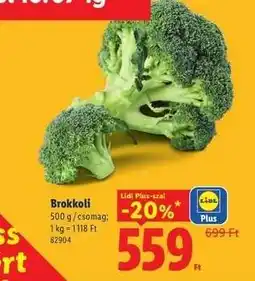 Lidl Brokkoli ajánlat