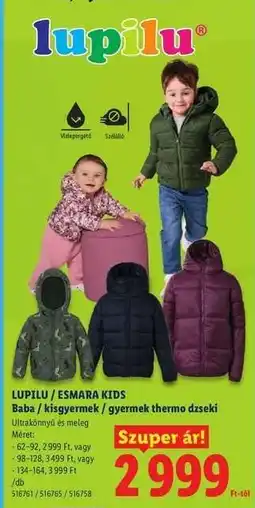 Lidl LUPILU / ESMARA KIDS ajánlat