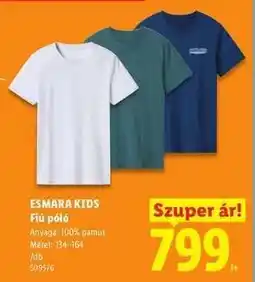 Lidl ESMARA KIDS ajánlat