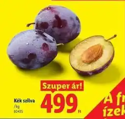 Lidl Kék szilva ajánlat