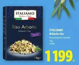 Lidl ITALIAMO Arborio rizs ajánlat