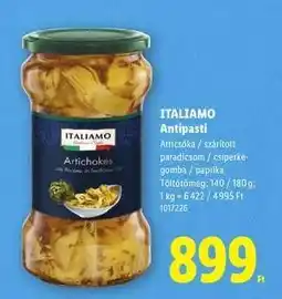 Lidl ITALIAMO ajánlat