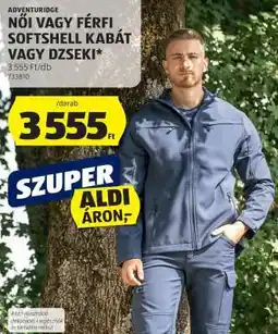 ALDI Női vagy férfi softshell kabát vagy dzseki ajánlat