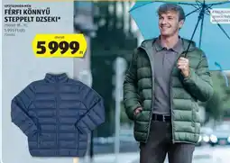 ALDI Férfi Könnyű Steppelt Dzseki ajánlat