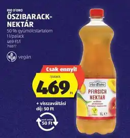 ALDI RIO D'ORO ŐSZIBARACK NEKTÁR ajánlat