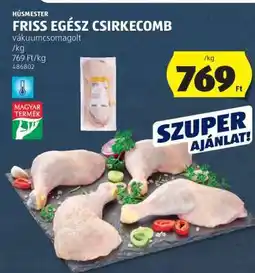 ALDI Friss egész csirkecomb ajánlat