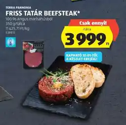 ALDI Terra Pannonia Friss Tatár Beefsteak ajánlat