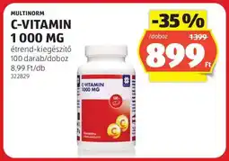 ALDI MULTINORM C-VITAMIN 1000 MG ajánlat