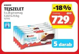 ALDI KINDER Tejszelet ajánlat