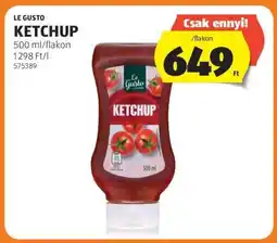 ALDI Le Gusto Ketchup ajánlat