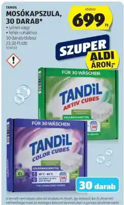ALDI TANDIL MOSÓKAPSZULA, 30 DARAB ajánlat