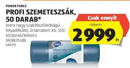 ALDI POWER FORCE Profi Szemeteszsák, 50 darab ajánlat