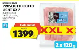 ALDI PROSCIUTTO COTTO LIGHT XXL ajánlat