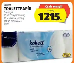 ALDI Kokett Toalettpapír ajánlat