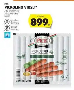 ALDI PICKOLINO VIRSLI ajánlat