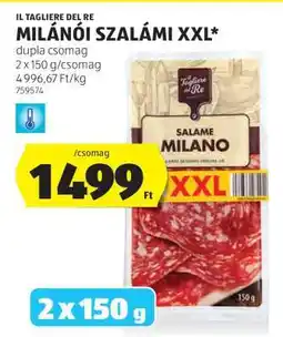 ALDI Milánói Szalámi XXL ajánlat