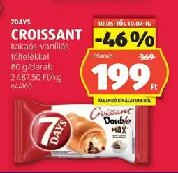 ALDI 7days croissant ajánlat