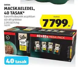 ALDI Sheba Macskaeledel, 40 tasak ajánlat